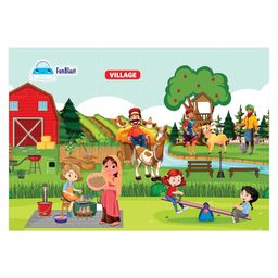 FunBlast Village Life Theme Jigsaw Puzzle - 24 Pieces-image-5