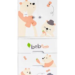 TOYPENTER Collapsible Kids Clothing Wardrobe |  (Bebe Bear)-27