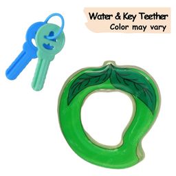 BitFeex Mango Shape Water Filled Teether and Key Teether- Multicolor, Pack of 2 pcs-9