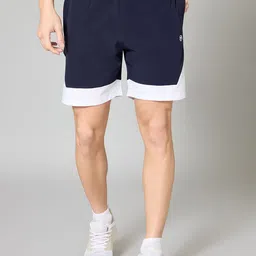 TURNFIT Men Colourblocked Running Sports Shorts-picture-0