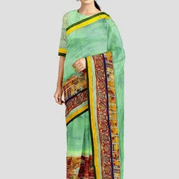 Ruhabs Striped Printed Saree-picture-39