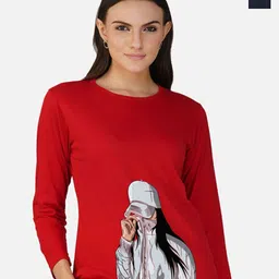 Metronaut Women 2 Printed Bio Finish Applique T-shirt-picture-43