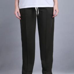 Vimal Jonney Green Cotton Solid Trackpants-image-115