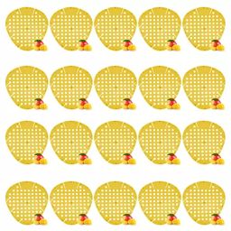 Zureni Urinal Pot Mat Anti-Splash Deodorizer Spatter Mango Fragrance For Bathroom and Restroom, ZU-UPR-20MY (Pack of20)-image-76