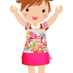 Swayam Multicolor Cotton 200 TC Kids Apron - Set of 1-image-91