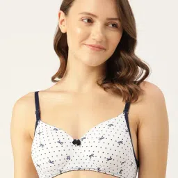 Lady Lyka White Non Wired Padded T-Shirt Bra-picture-47