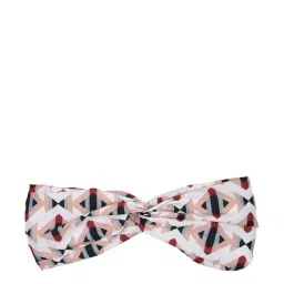 Aditi Wasan White Printed Head Bands Pack of 2-image-97