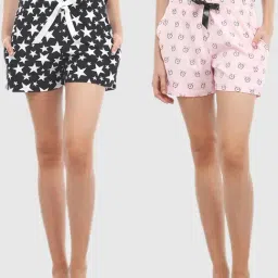 Nite Flite Multi Print Night Shorts-picture-19