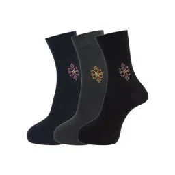 Dollar Multicolor Full Length Socks (Pack of 3)-11
