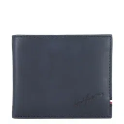 Tommy Hilfiger Branden Navy Solid Bi-Fold Wallet for Men-17