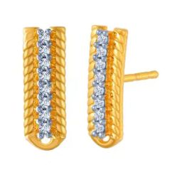 P.C. Chandra Jewellers 14k Gold Earrings for Women-picture-23