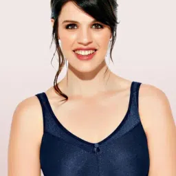 Enamor Navy Non-padded Bra-picture-48
