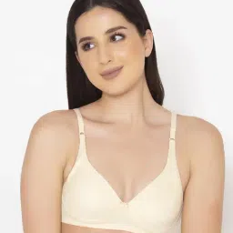 Clovia Cream Non-padded Bra-picture-21