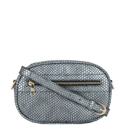 Forever 21 Grey Printed Medium Sling Handbag-image-37