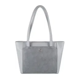 Mochi Grey Small Tote Bag-43