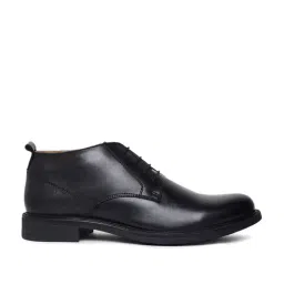 Teakwood Leathers Men's Black Derby Shoes-image-42