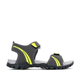 Khadim Men's Grey Floater Sandals-picture-23