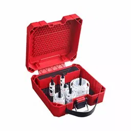 Milwaukee Hole Saw Kit 3/8 in Hex Shank Size, 788WF7-image-7