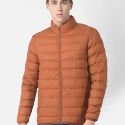 Crimsoune Club Dark Orange Regular Fit Puffer Jacket-picture-13