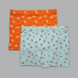 Van Heusen Body Hug Fit Ultra Soft No Marks Waistband Allover Print Boyshorts - Pack of 2 - Assorted-image-39