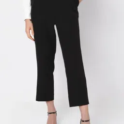 Vero Moda Black Slim Fit Trousers-picture-35