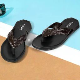 Mochi Men's Black Casual Sandals-picture-45