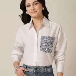 Style Quotient White Casual Shirt-image-44