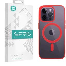 Sprig Back Cover for APPLE iPhone 14 Pro (Red)-image-79