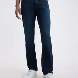 Pepe Jeans Navy Cotton Straight Fit Jeans-picture-46