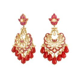 Kicky & Perky Chandbali 925 Sterling Silver Earrings For Women-image-35