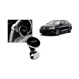 Auto Pearl I-Pop Sparkling Grey Car Power Steering Wheel Platinum Big Knob Spinner Compatible with Jetta Type-2-image-59