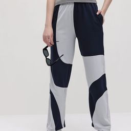 The Roadster Lifestyle Co. Women Colourblocked Trousers-picture-38