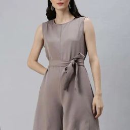 SHOWOFF Grey Plain Jumpsuit-picture-30