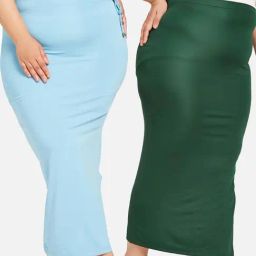Secrets By ZeroKaata Green & Turquoise Plain Shapewear-image-20