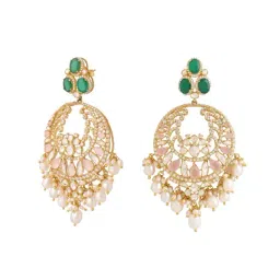 Kicky & Perky Chandbali 925 Sterling Silver Earrings For Women-image-33
