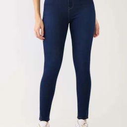 Spykar Raw Blue Cotton Super Skinny Jeans-image-33