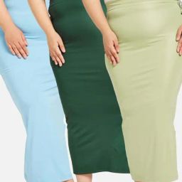 Secrets By ZeroKaata Multicolored Plain Shapewear-image-4