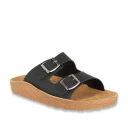 Aerowalk Men's Black Casual Sandals-picture-38