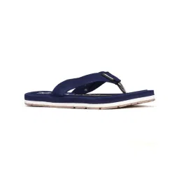 Bata Solid Navy Blue Flipflops-picture-10