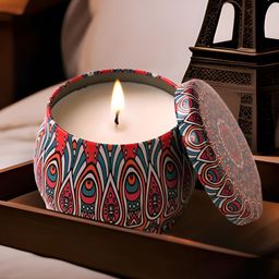 andMe Blue & Red 1 pieces Jar Candle-25