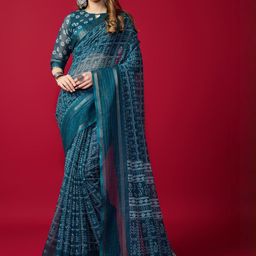 VS MALL Printed Art Silk Sarees-image-94