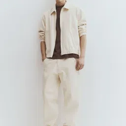 H&M Regular Fit Linen-Blend Jacket-21