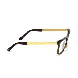 WEB EYEWEAR Brown Full Rim Rectangular Frame Designed in Italy image 4