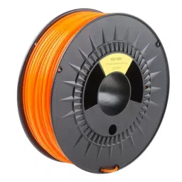 RS PRO 3D Printer Filament 2.85 mm Fluorescent Orange PLA 1 kg, 8320309-10
