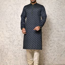 RANAK Men Thread Work Kurta-picture-14