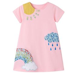 StyleCast x Revolte Girls Printed Cotton A-Line Midi Dress-46