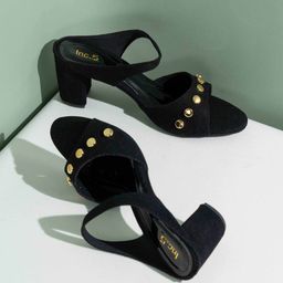 Inc 5 Embellished Party Block Sandals-24