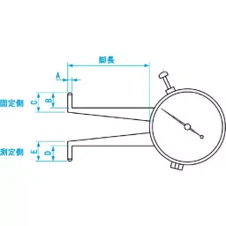 SK Niigata Seiki Inner Dial Caliper Gauge AI Type 10～22 mm, AI-2-image-87
