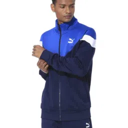 Puma Peacoat & Blue Regular Fit Sports Jacket-picture-15