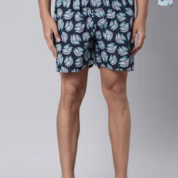 Joven Pack Of 2 Printed Pure Cotton Side Pocket Boxers 25JB2P-BSNM-image-54